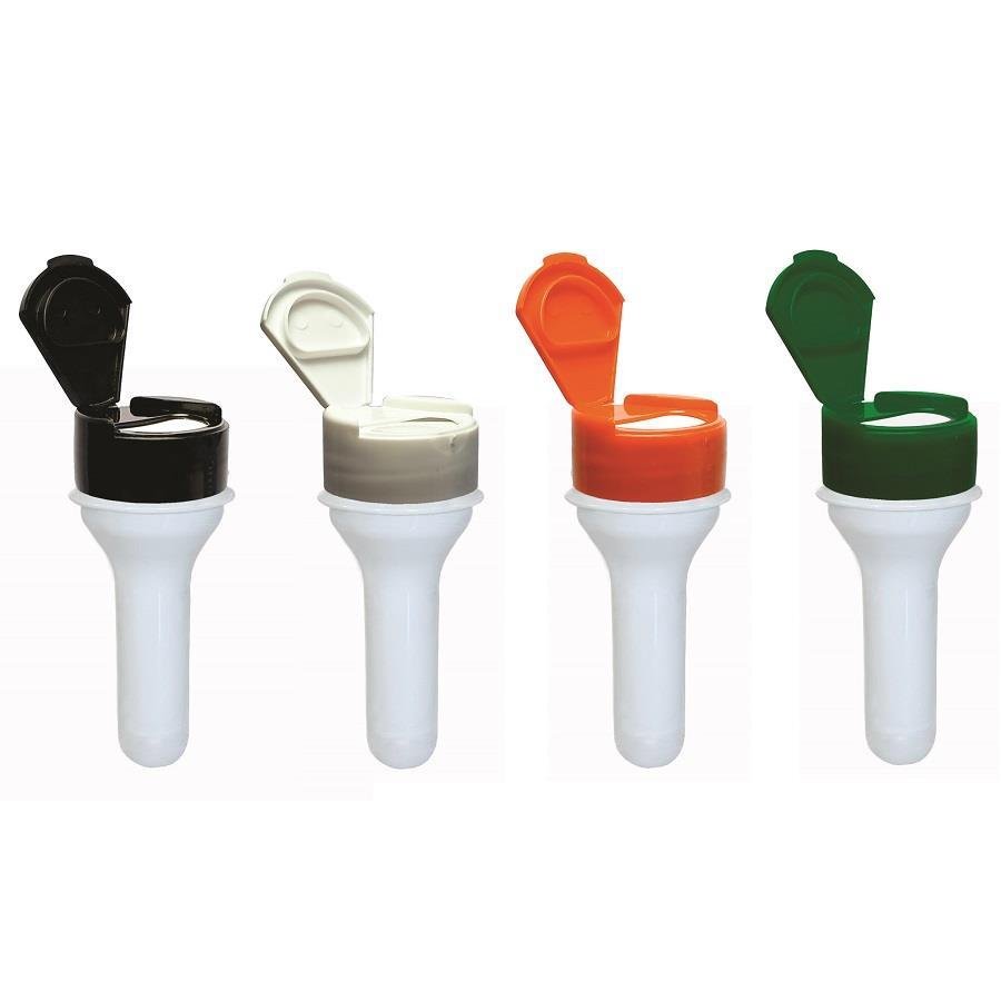 30 PREFORMA BRANCA 26ML PET 17G TUBETE 8,9CM FLIPTOP CAP - Imagem 2