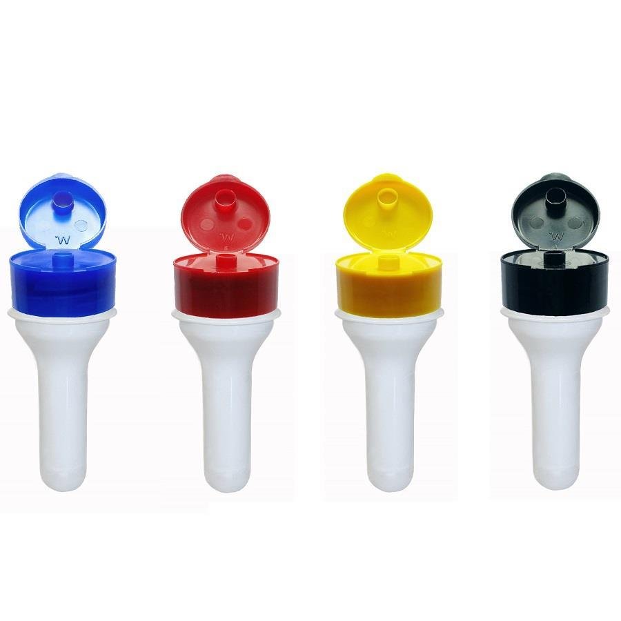 30 PREFORMA BRANCA 26ML PET 17G TUBETE 8,9CM FLIPTOP ROSC - Imagem 2