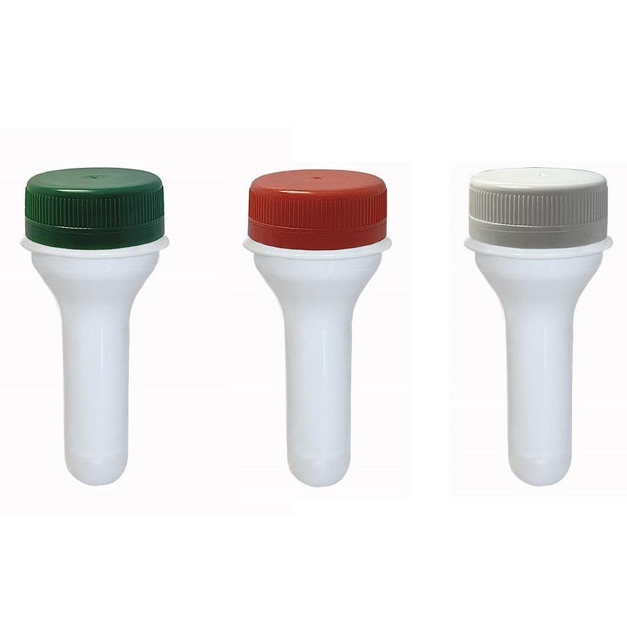 140 PREFORMA BRANCA 26ML PET 17G TUBETE 8,9CM ROSC C LACRE - Imagem 2