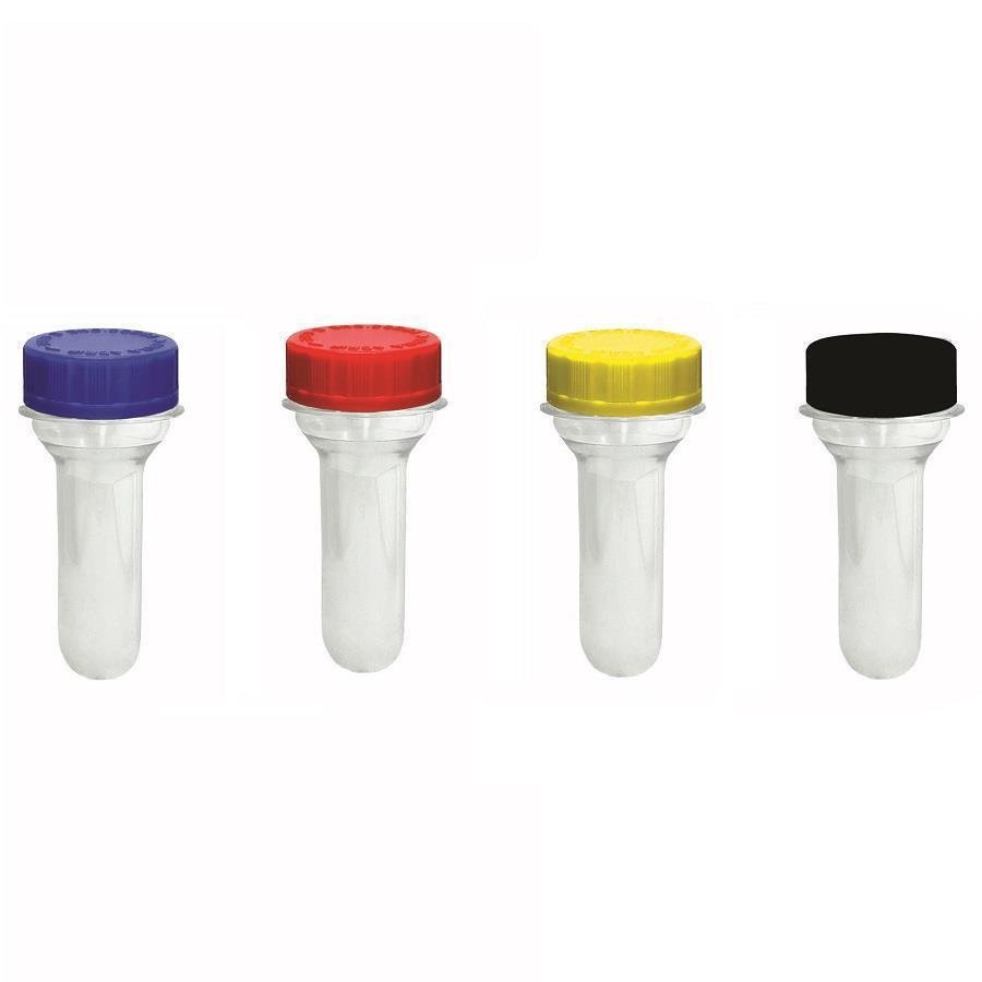 1100 PREFORMA CRISTAL 26ML PET 17G TUBETE 8,9CM TAMPA CHILD