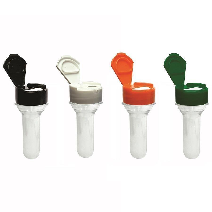 1100 PREFORMA CRISTAL 26ML PET 17G TUBETE 8,9CM FLIPTOP CAP - Imagem 2