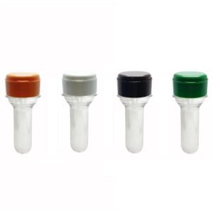 30 PREFORMA CRISTAL 26ML PET 17G TUBETE 8,9CM FLIPTOP ROSC