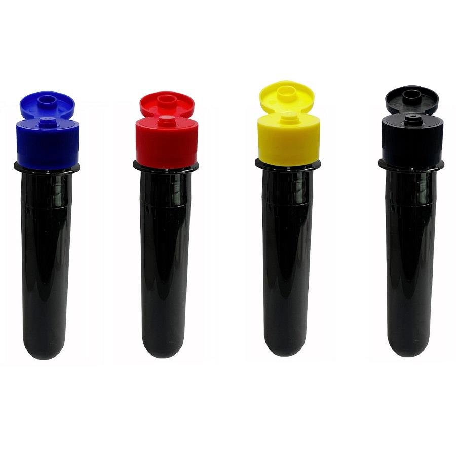23 PREFORMA AMBAR 37ML PET 33G TUBETE 12CM FLIPTOP BATOQUE - Imagem 4