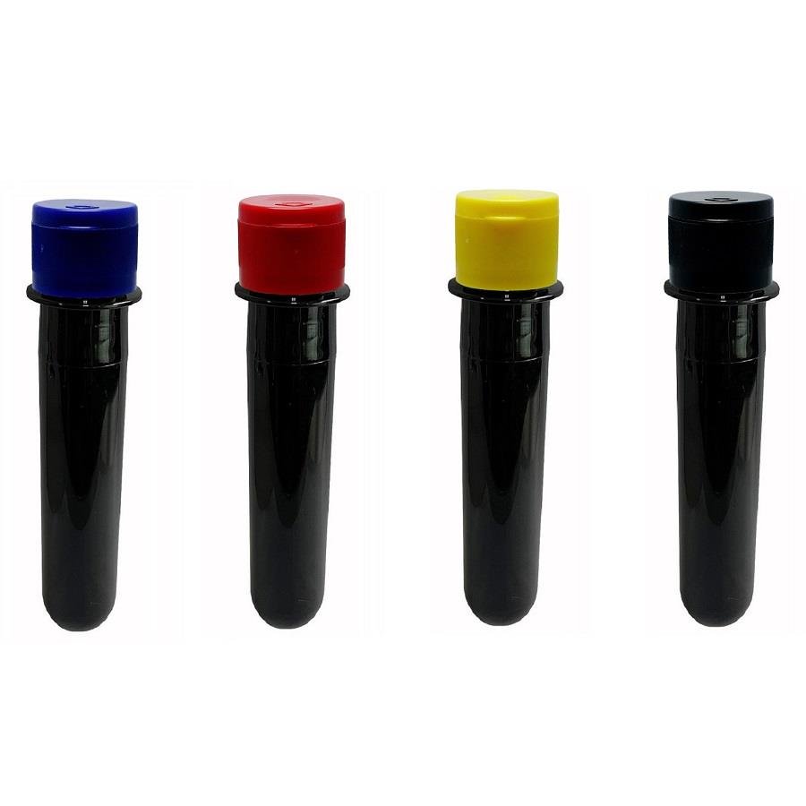 23 PREFORMA AMBAR 37ML PET 33G TUBETE 12CM FLIPTOP BATOQUE - Imagem 2
