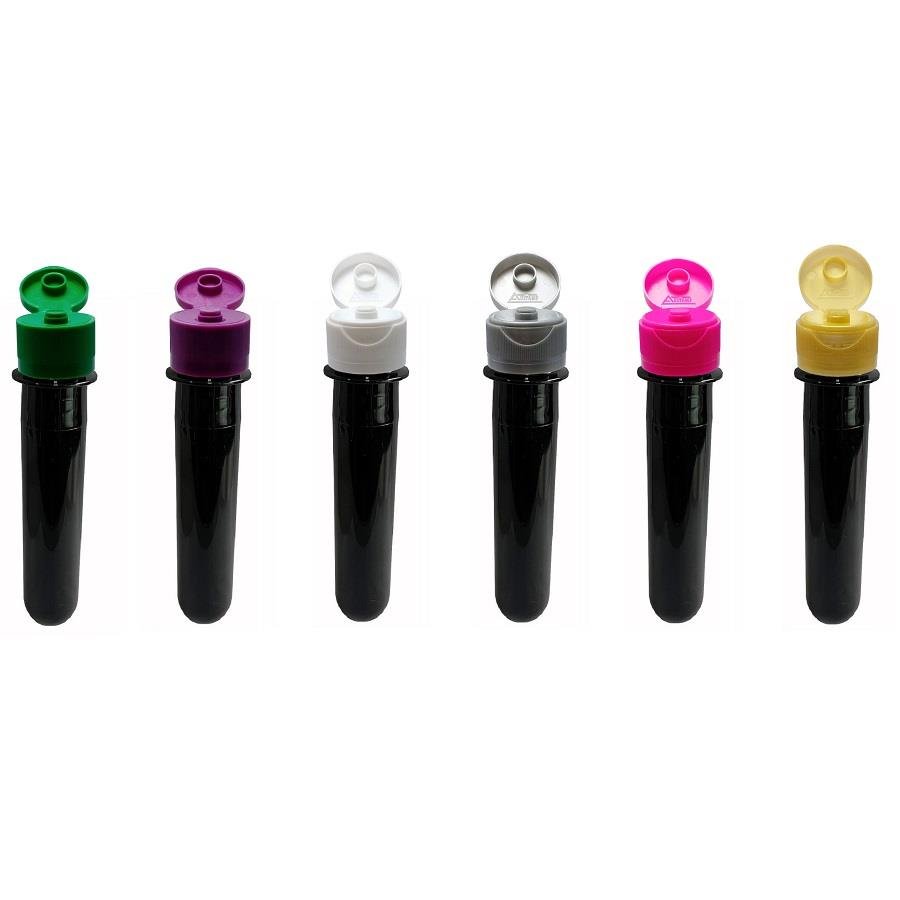 23 PREFORMA AMBAR 37ML PET 33G TUBETE 12CM FLIPTOP BATOQUE - Imagem 3