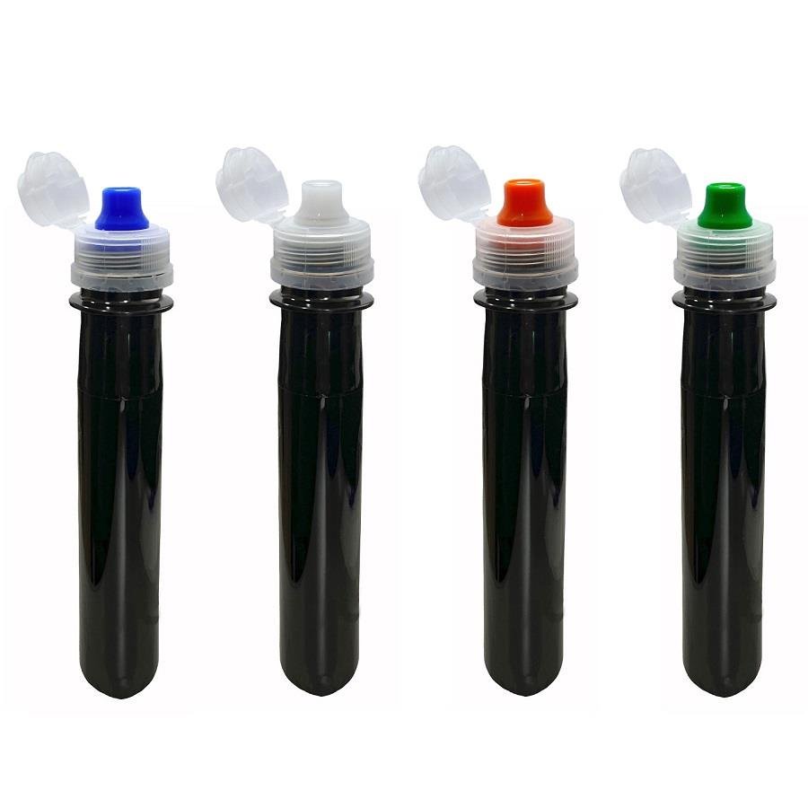 20 PREFORMA AMBAR 43ML PET 48G TUBETE 15,5CM ROSCA SPORT