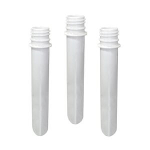 15 PREFORMA BRANCA 43ML PET 48G TUBETE 15,5CM SEM TAMPAS