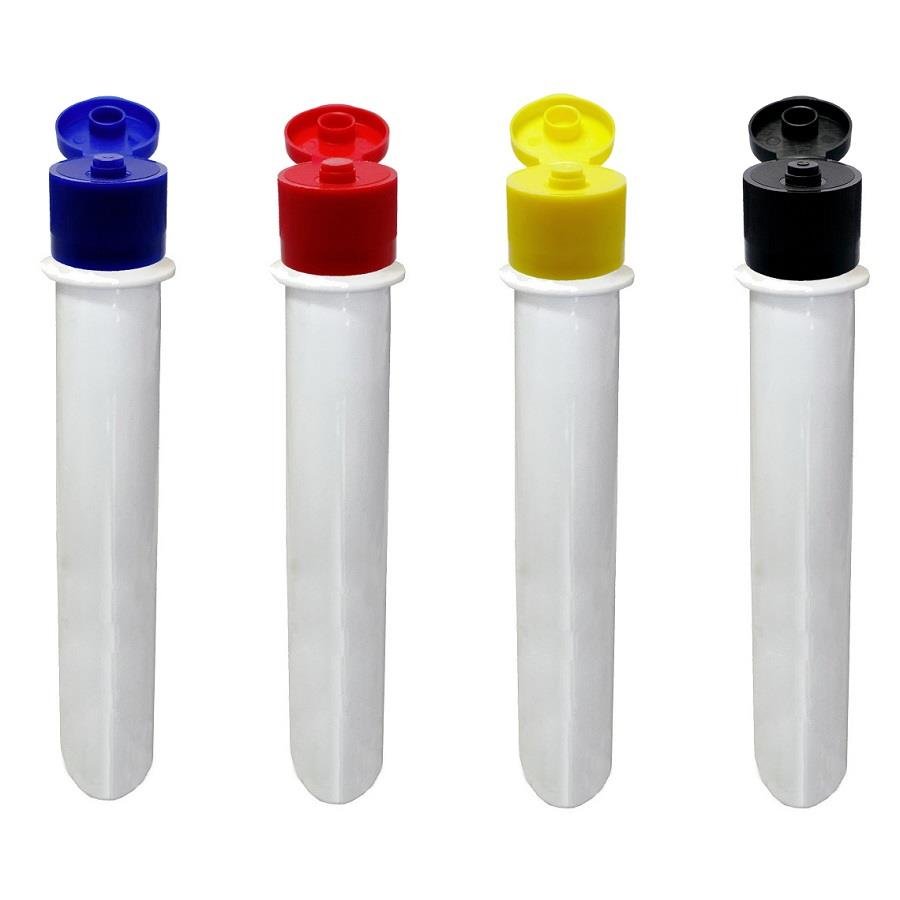 20 PREFORMA BRANCA 43ML PET 48G TUBETE 15,5CM FLIPTOP - Imagem 2