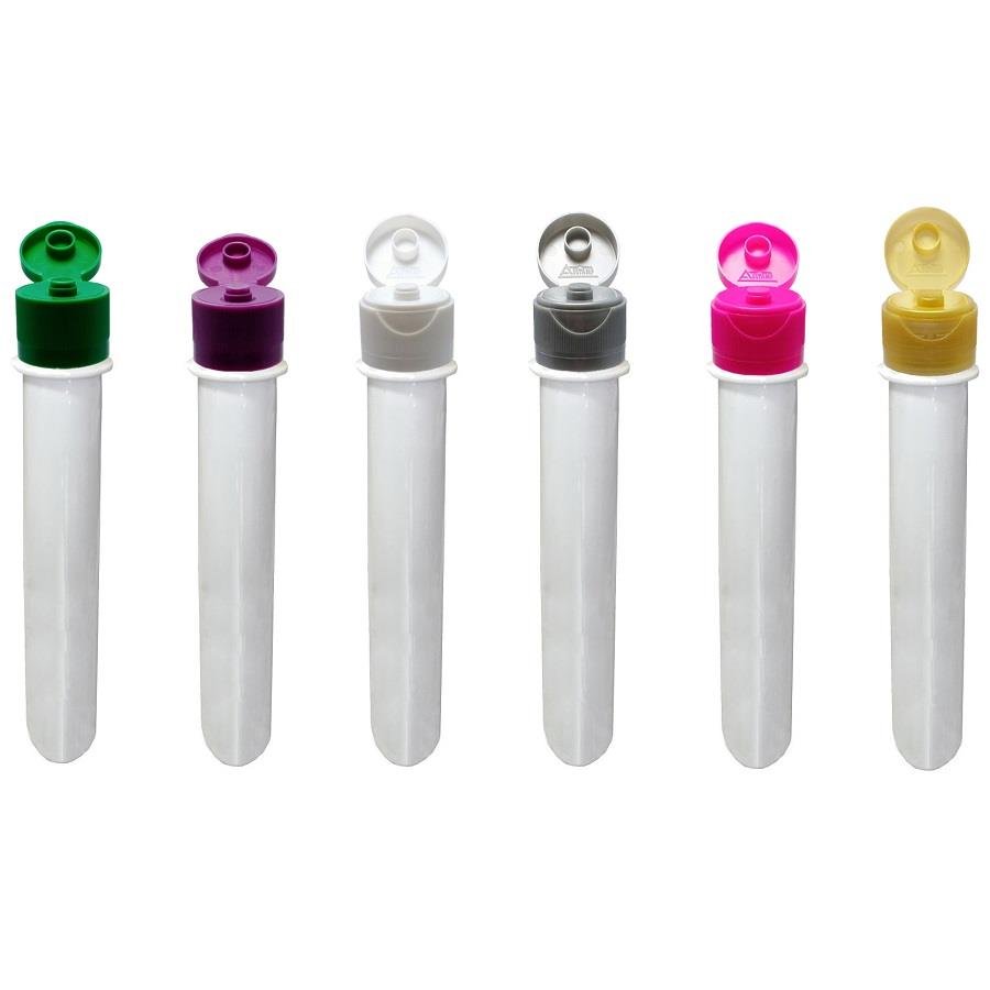 20 PREFORMA BRANCA 43ML PET 48G TUBETE 15,5CM FLIPTOP