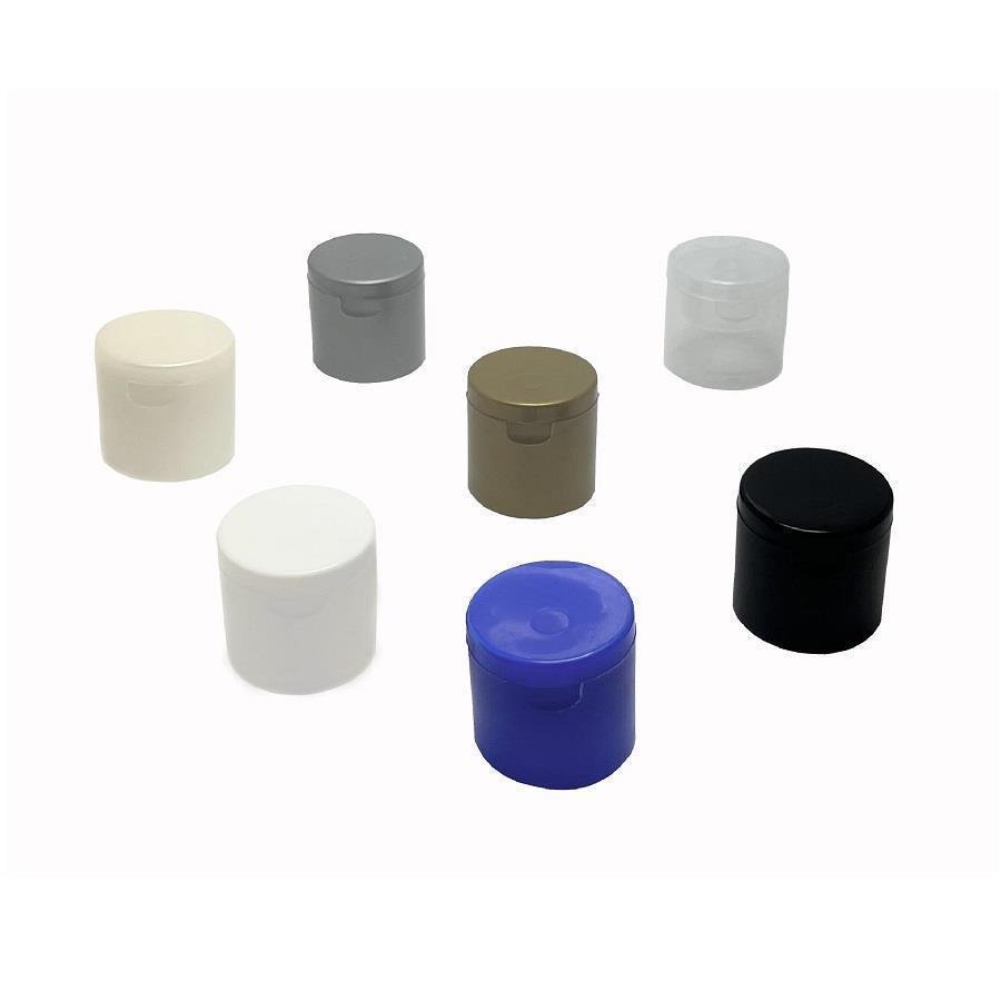 1705 FRASCO PLÁSTICO BRANCO 140ML FLIPTOP FURO ABERTO ARO - Imagem 8