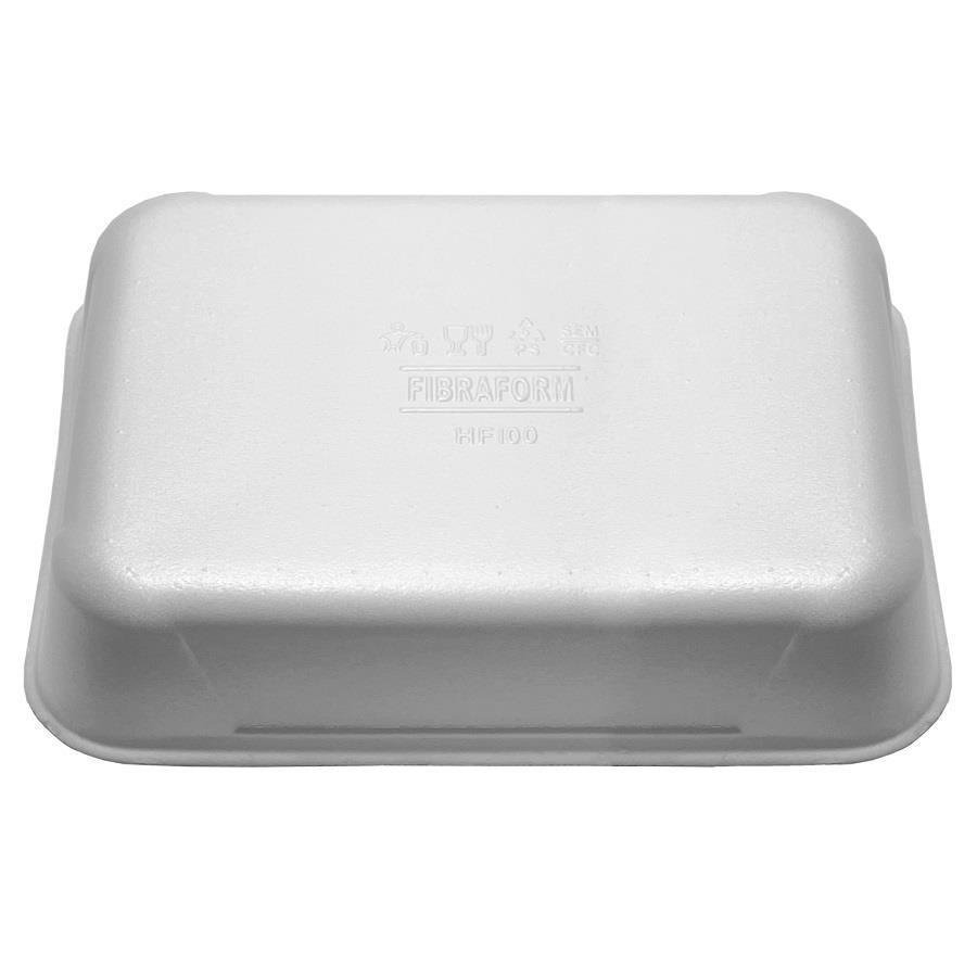 300 MARMITEX ISOPOR BRANCA HF100 COM TAMPA PET FIBRAFORM - Imagem 4