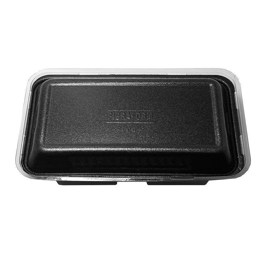 400 BANDEJA ISOPOR 111X189X45MM TAMPA PET FF06PCTB FIBRAFORM - Imagem 3