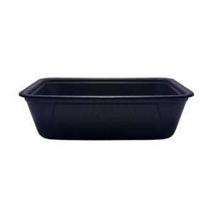 1600 POTE ISOPOR PRETO S/ TAMPA 170X123X48MM HF70 FIBRAFORM