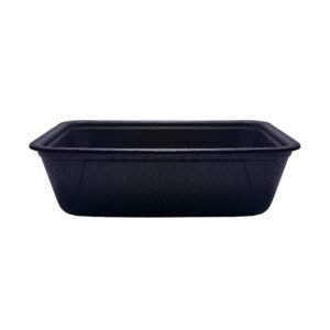 400 POTE ISOPOR PRETO S/ TAMPA 170X123X48MM HF70 FIBRAFORM