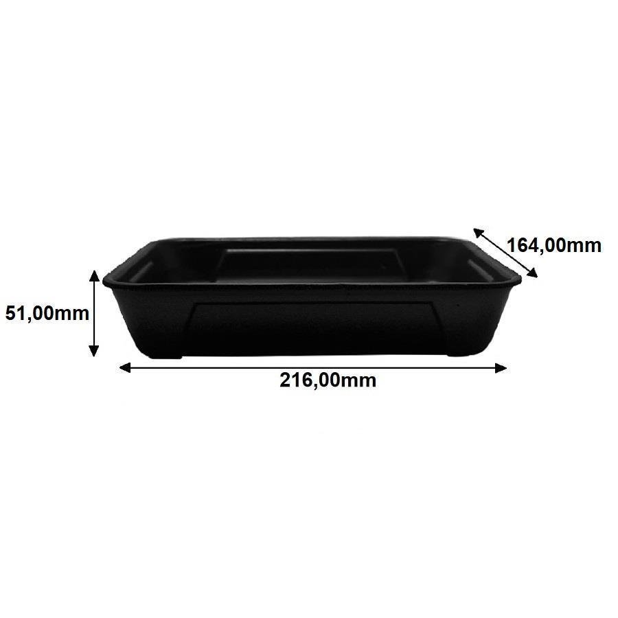 300 MARMITEX ISOPOR PRETO HF90F COM TAMPA EPS FIBRAFORM - Imagem 7