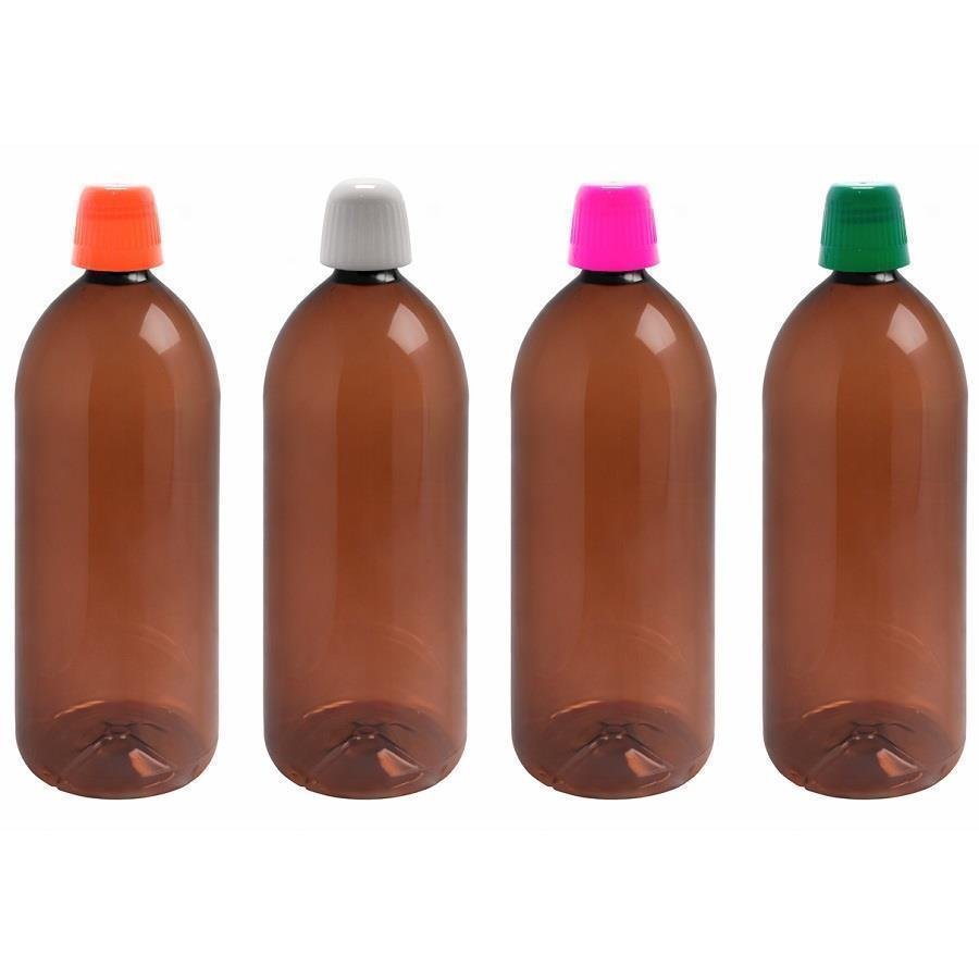 168 FRASCO PLÁSTICO AMBAR 2L TAMPA DOSADORA 20ML BAN - Imagem 2