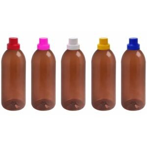 60 FRASCO PLÁSTICO AMBAR PET 2L TAMPA DOSADORA 30ML BAN