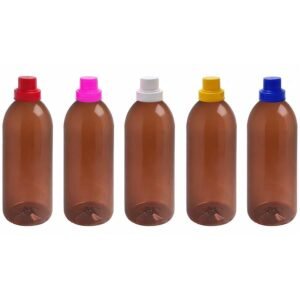 12 FRASCO PLÁSTICO AMBAR PET 2L TAMPA DOSADORA 30ML BAN