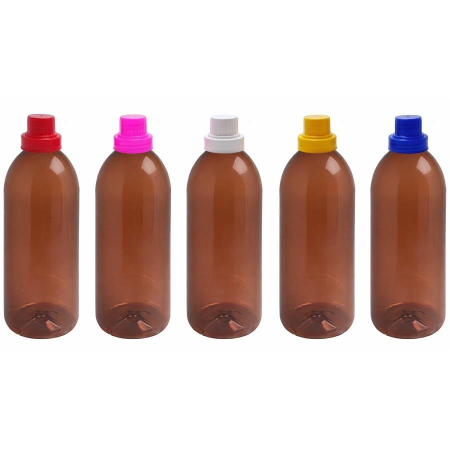 2 FRASCO PLÁSTICO AMBAR PET 2L TAMPA DOSADORA 30ML BAN