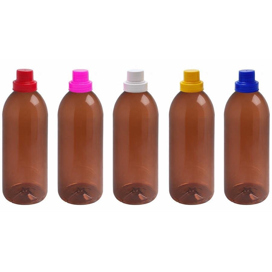 168 FRASCO PLÁSTICO AMBAR PET 2L TAMPA DOSADORA 30ML BAN