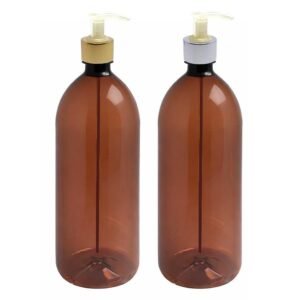 59 FRASCO PLÁSTICO AMBAR 2L VALVULA BICO PATO L BAN