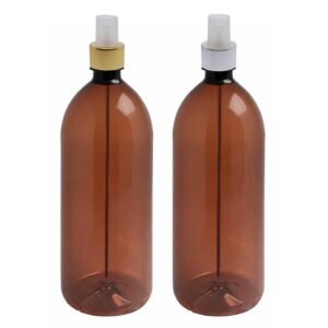 26 FRASCO PLÁSTICO AMBAR PET 2L VALVULA SPRAY L BAN