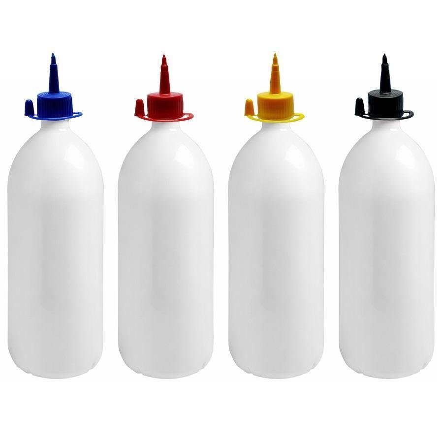 28 FRASCO PLÁSTICO BRANCO PET 2L COM BICO APLICADOR BAN