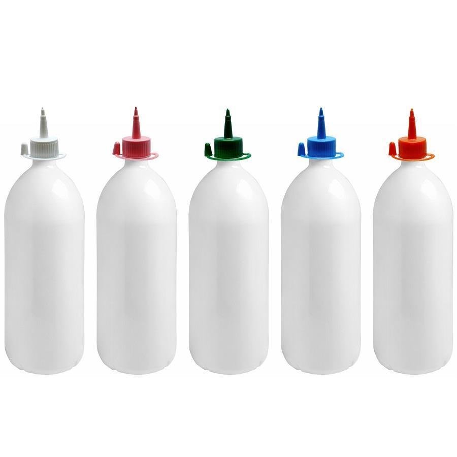 28 FRASCO PLÁSTICO BRANCO PET 2L COM BICO APLICADOR BAN - Imagem 2