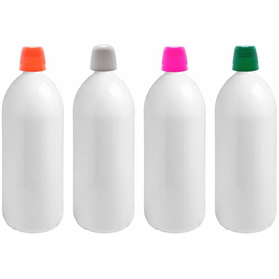 2 FRASCO PLÁSTICO BRANCO 2L TAMPA DOSADORA 20ML BAN - Imagem 2