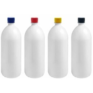 60 FRASCO PLÁSTICO BRANCO PET 2L COM TAMPA S BATOQUE BAN