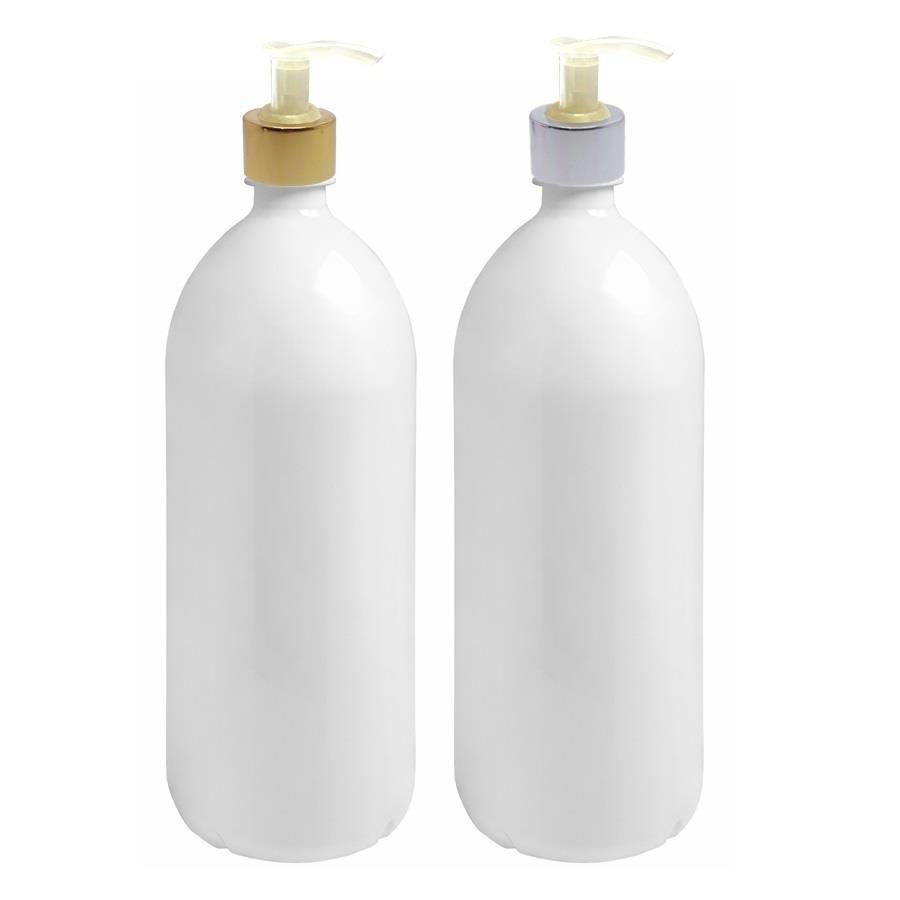 11 FRASCO PLÁSTICO BRANCO 2L VALVULA BICO PATO L BAN