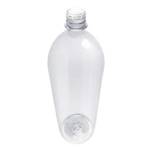 28 FRASCO PLÁSTICO CRISTAL PET 2L COM BATOQUE 12 FUROS BAN