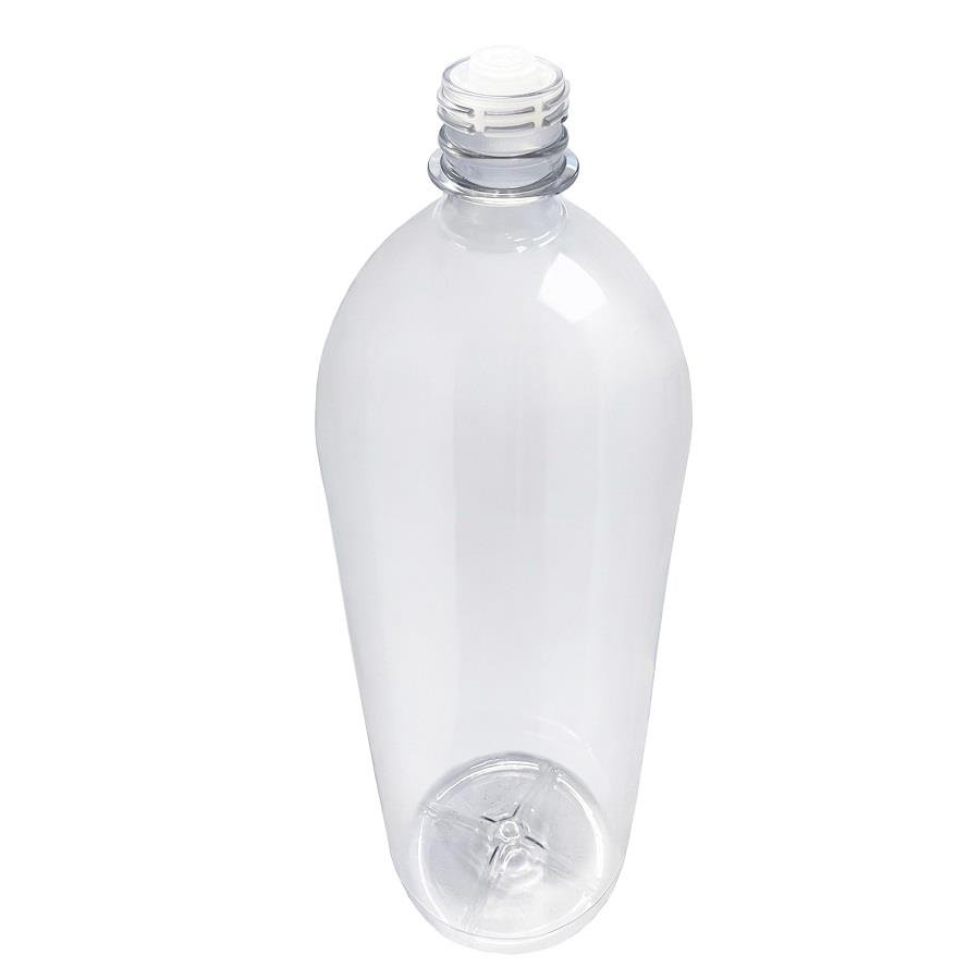 2 FRASCO PLÁSTICO CRISTAL PET 2L COM BATOQUE 12 FUROS BAN