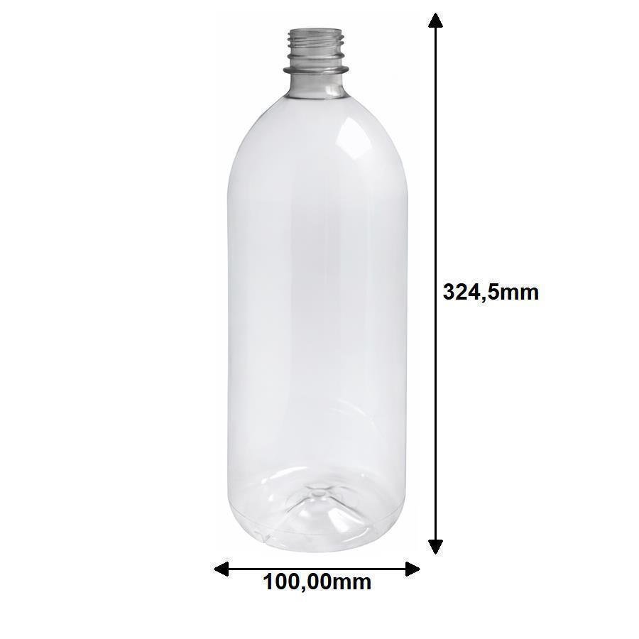 28 FRASCO PLÁSTICO CRISTAL PET 2L TAMPA DOSADORA 30ML BAN - Imagem 4
