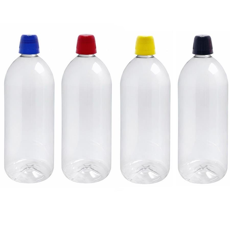 2 FRASCO PLÁSTICO CRISTAL 2L TAMPA DOSADORA 20ML BAN
