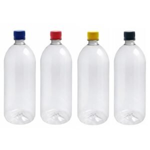 60 FRASCO PLÁSTICO CRISTAL PET 2L COM TAMPA S BATOQUE BAN