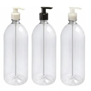 2 FRASCO PLÁSTICO CRISTAL 2L VALVULA BICO PATO S BAN