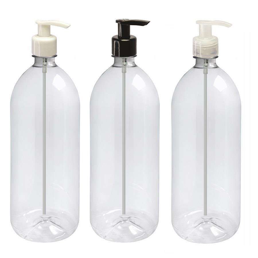 2 FRASCO PLÁSTICO CRISTAL 2L VALVULA BICO PATO S BAN