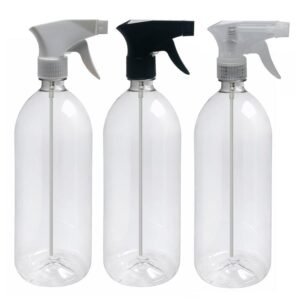 60 FRASCO PLÁSTICO CRISTAL PET 2L COM VALVULA GATILHO BAN