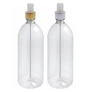 26 FRASCO PLÁSTICO CRISTAL PET 2L VALVULA SPRAY L BAN