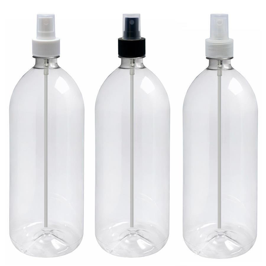 168 FRASCO PLÁSTICO CRISTAL PET 2L VALVULA SPRAY S BAN