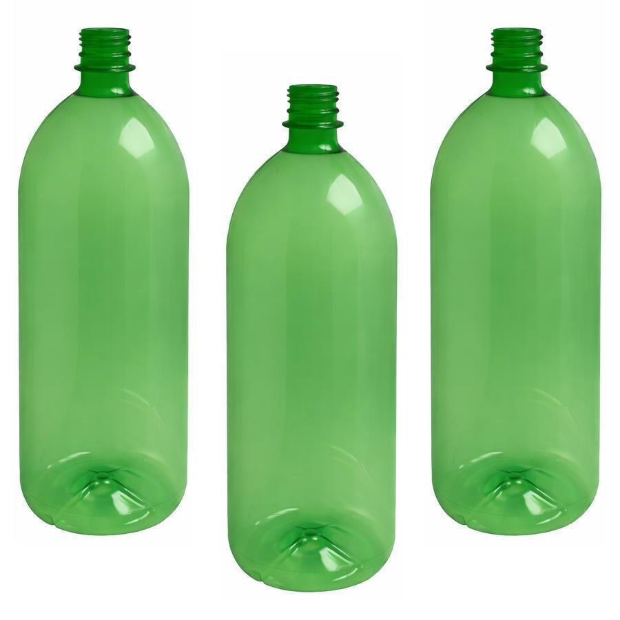 168 FRASCO PLÁSTICO VERDE PET 2L TAMPA PUSHPULL BAN - Imagem 2