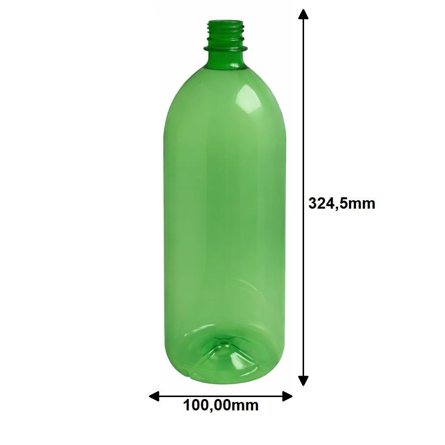 2 FRASCO PLÁSTICO VERDE PET 2L TAMPA DOSADORA 30ML BAN - Imagem 4