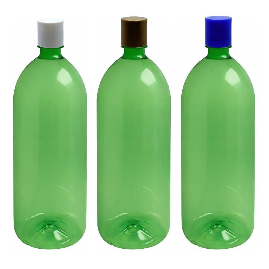 2 FRASCO PLÁSTICO VERDE PET 2L TAMPA TAMPA DISKTOP BAN - Imagem 4