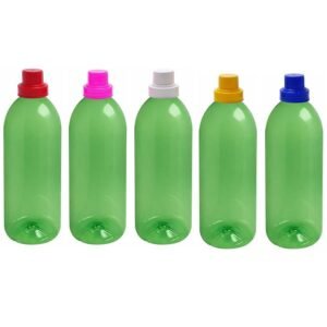 28 FRASCO PLÁSTICO VERDE PET 2L TAMPA DOSADORA 30ML BAN