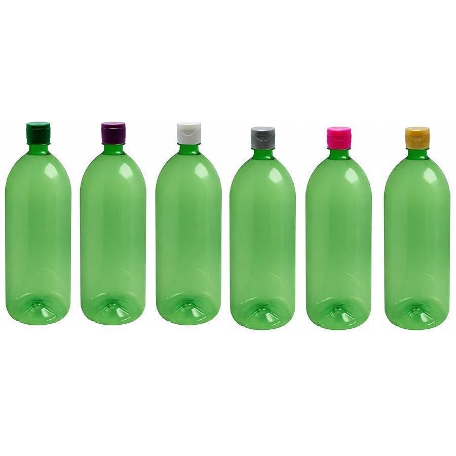 168 FRASCO PLÁSTICO VERDE 2L TAMPA FLIPTOP BATOQUE BAN - Imagem 4