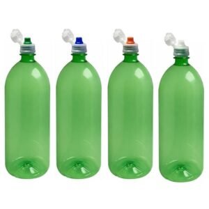 60 FRASCO PLÁSTICO VERDE PET 2L TAMPA FLIPTOP SPORT BAN