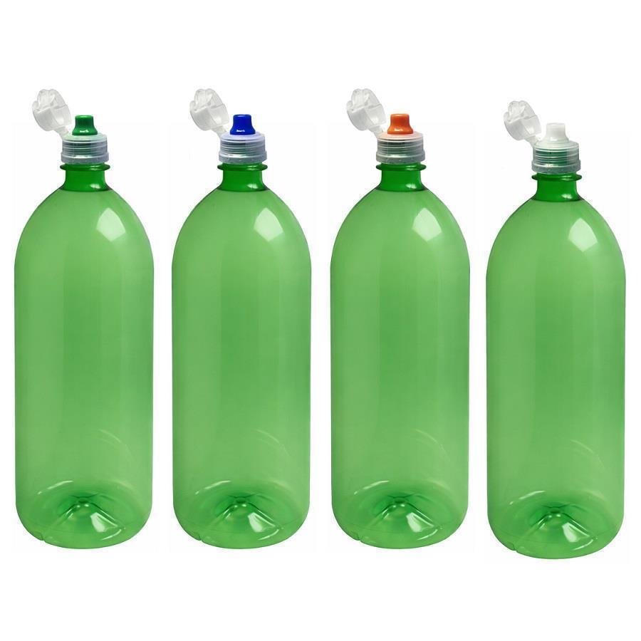 168 FRASCO PLÁSTICO VERDE PET 2L TAMPA FLIPTOP SPORT BAN
