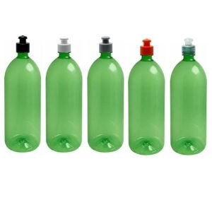 168 FRASCO PLÁSTICO VERDE PET 2L TAMPA PUSHPULL BAN