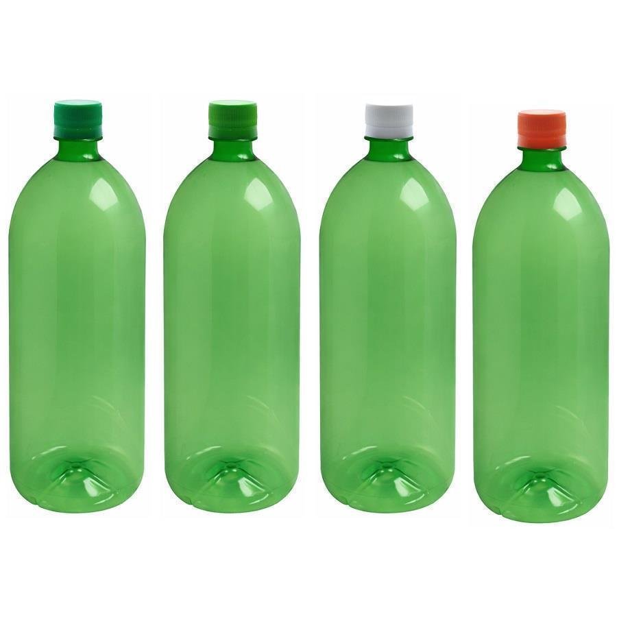 168 FRASCO PLÁSTICO VERDE PET 2L COM TAMPA ROSCA LACRE BAN - Imagem 2
